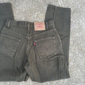 Levi's Men's Jeans in Olive Green